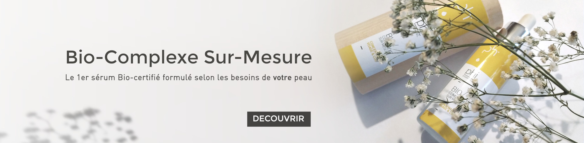 Sérum bio Sur-mesure