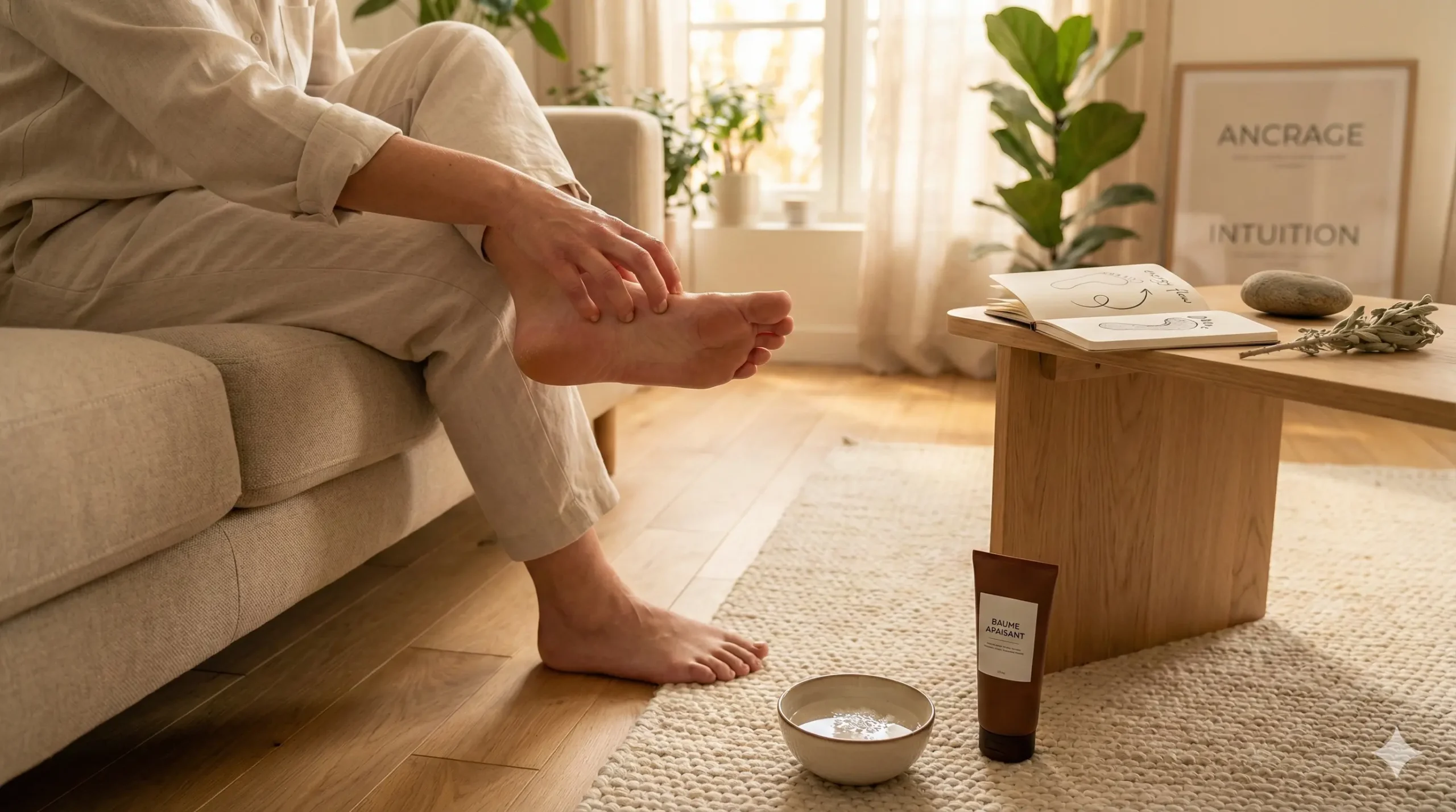 plante du pied qui gratte signification spirituelle