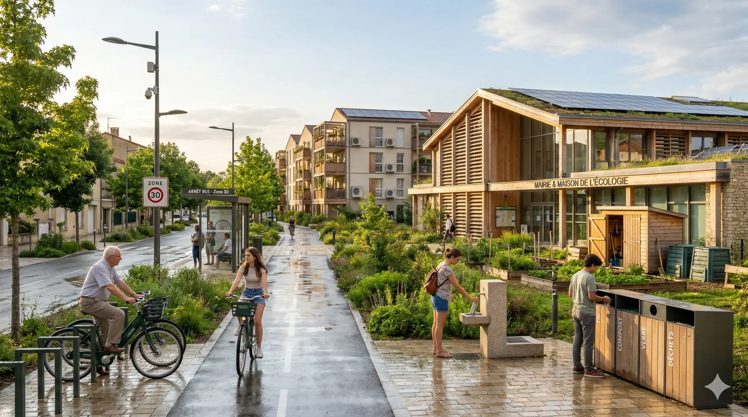 ville du futur ecologique bede